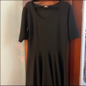 LULAROE EUC 3X BLACK NICOLE